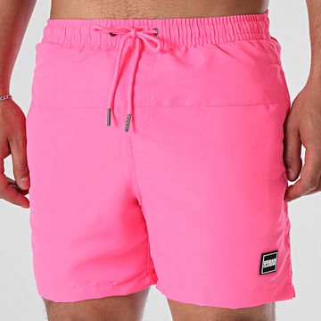 Urban Classics - Shorts de baño rosa fluo TB1026