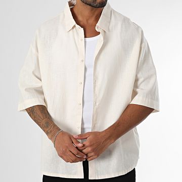 Urban Classics - Camisa Manga Corta TB6608 Beige