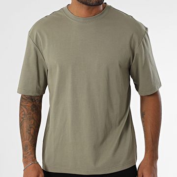 Urban Classics - Camiseta Oversize Grande TB7169 Caqui Verde