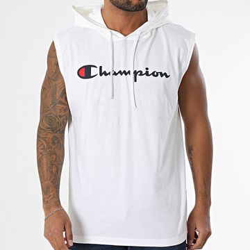 Champion - Camiseta de tirantes con capucha 220777 Blanco