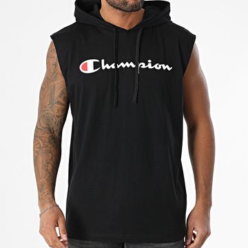 Champion - Camiseta de tirantes con capucha 220777 Negro