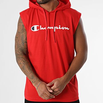 Champion - Camiseta de tirantes con capucha 220777 Rojo