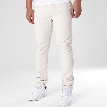 Tiffosi - Pantalón chino slim 10036813 Beige claro