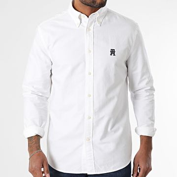 Tommy Hilfiger - Heritage Oxford Camisa Manga Larga 9235 Blanca