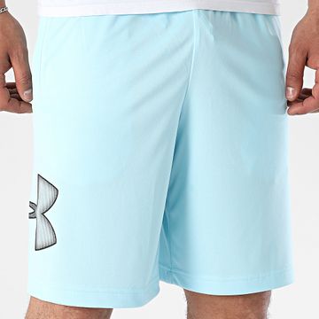Under Armour - Pantalón corto jogging Woven Wordmark 1383356 Azul claro