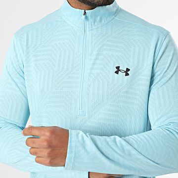 Under Armour - Camiseta Manga Larga Tech Vent Tessa 1/2 Zip 1385260 Azul Claro