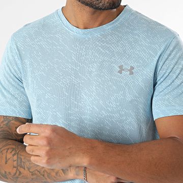 Under Armour - Camiseta Launch Camo 1386681 Azul claro