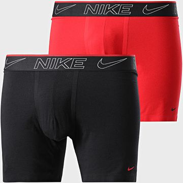 Nike - Set De 2 Boxers KE1269 Negro Rojo