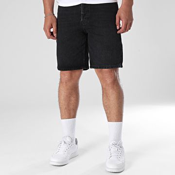 Only And Sons - Pantalón corto Edge Jean Negro