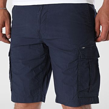 Petrol Industries - M-1050-SHO500 Pantalones cortos Cargo Azul marino