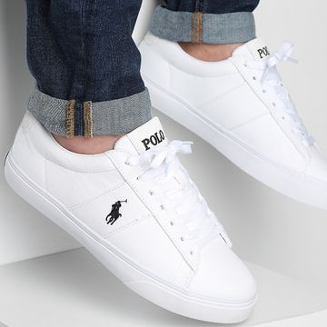 Polo Ralph Lauren - Zapatillas Sayer Blanco Negro