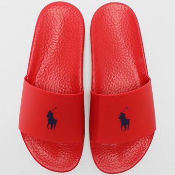 Polo Ralph Lauren - Chanclas rojas Polo Slide