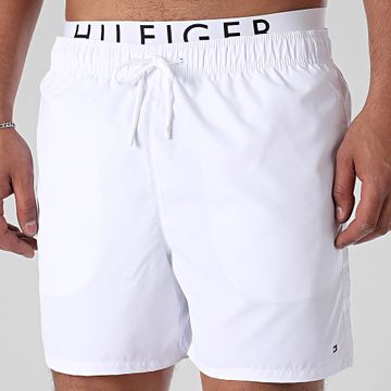 Tommy Hilfiger - Bañador Mediano Cordón 3489 Blanco