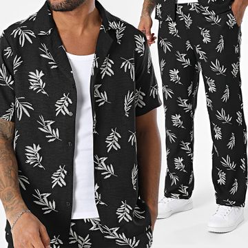 Uniplay - Conjunto de camisa de manga corta y pantalón 135 Negro