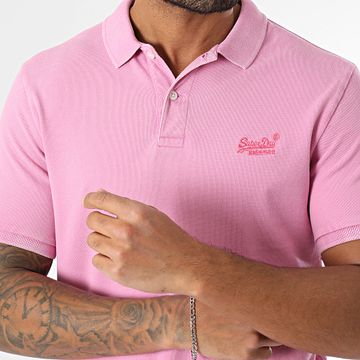 Superdry - Polo Manga Corta Vint Destroy M1110439A Rosa