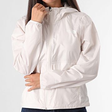 The North Face - Cortavientos Cyclone Mujer A8B6G Beige claro
