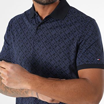 Tommy Hilfiger - Polo Monograma Manga Corta 9218 Azul Marino