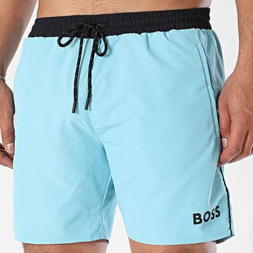 BOSS - Bañador Starfish 50514429 Azul claro