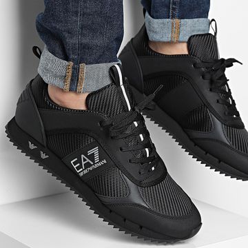 EA7 Emporio Armani - Trainer X8X185-XR175 Triple Negro Plata