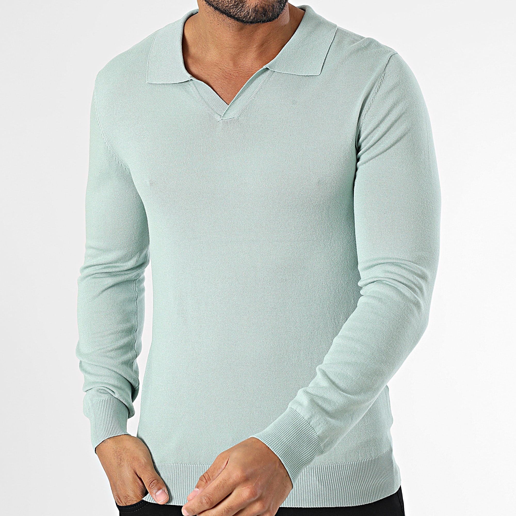 Frilivin - Jersey cuello pico 511 Verde