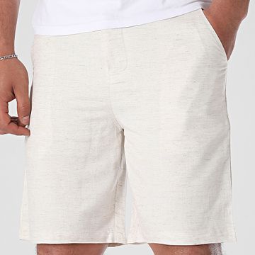 Frilivin - Y66 Pantalones cortos chinos beige