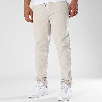 Teddy Smith - Pantalones chinos de lino 10117224D Beige