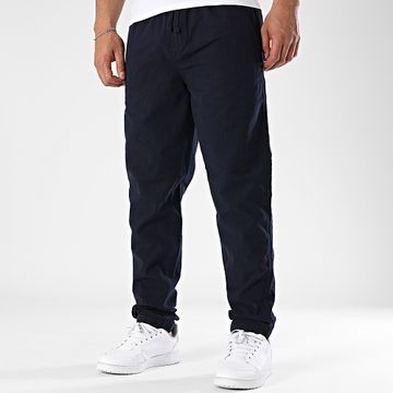 Teddy Smith - Pantalones chinos de lino 10117224D Azul marino