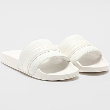 Tommy Hilfiger - Chanclas de mujer Hilfiger Poolside 8529 Blanco