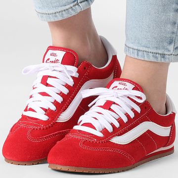 Vans - Zapatillas Super Lowpro D83IZQ1 Racing Rojo Mujer