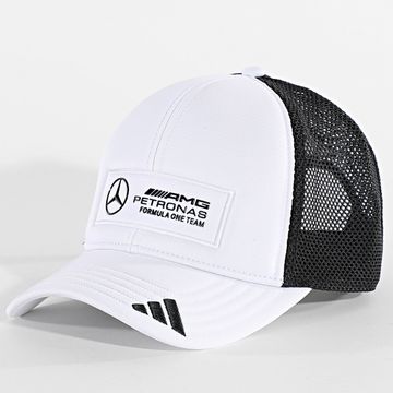 Adidas Performance - Mercedes Trucker Cap JX6451 Blanco Negro