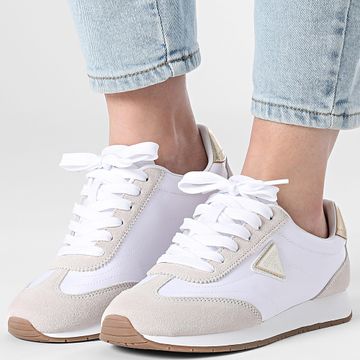 Guess - Sneakers Mujer FLJJOGSUE12 Blanco Beige