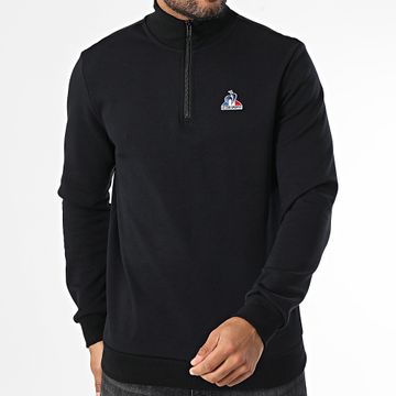 Le Coq Sportif - Essential N1 sudadera con cremallera y cuello alto 2510027 Negro
