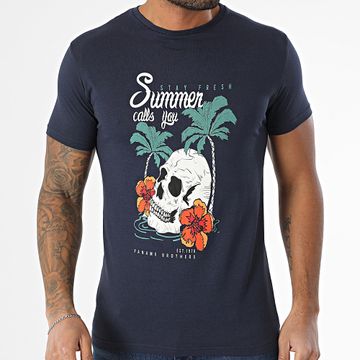 Paname Brothers - 102 Camiseta azul marino