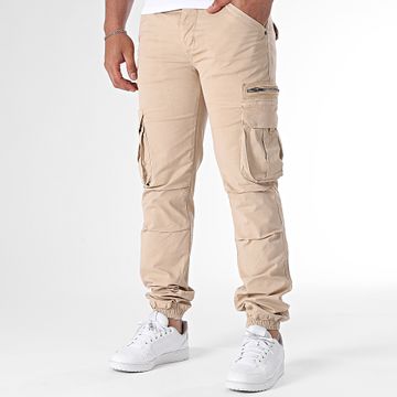 Paname Brothers - Pantalón Cargo Axel Beige