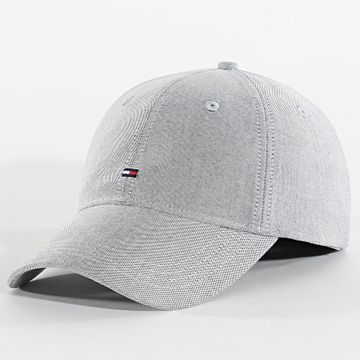 Tommy Hilfiger - Gorra Flag Oxford 6 Paneles 3160 Gris Marino Brezo