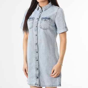 Vero Moda - Vestido Denim Jennie Azul Mujer