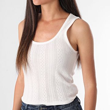 Vero Moda - Camiseta de tirantes para mujer Lisa White