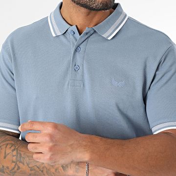 Kaporal - Polo de manga corta Jarod Azul Gris