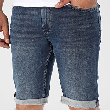 Teddy Smith - Pantalones cortos vaqueros Scotty 3 10413750D Azul oscuro
