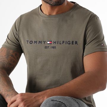 Tommy Hilfiger - 1797 Logo Tee Shirt Caqui Verde