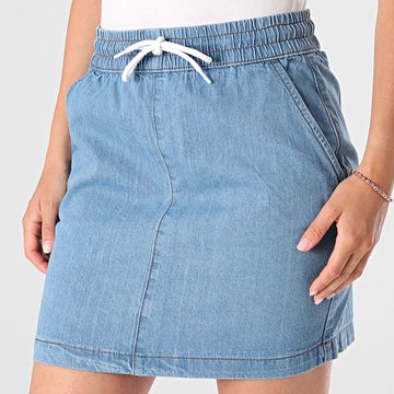 Classic Series - Falda vaquera azul Molla para mujer