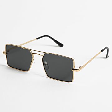 Frilivin - 002 Gafas de sol Oro Negro