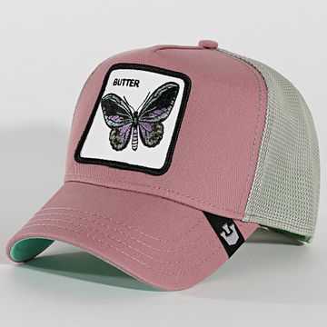 Goorin Bros - Gorra Trucker Butter Rosa Gris