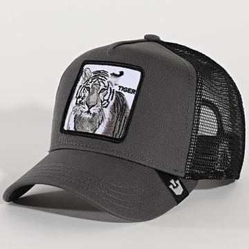 Goorin Bros - Gorra Trucker Tiger Gris Antracita Negro