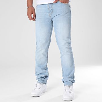 Ikao - Regular 001 Light Wash Denim Jeans Azul