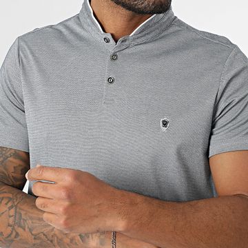 Armita - 571 Polo de manga corta Gris jaspeado