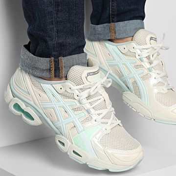 Asics - Canastas Gel Nimbus 9 1202A278 Vainilla Blanco