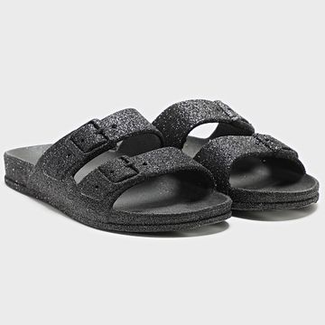 Cacatoès - Trancoso Sandalias Mujer Negro