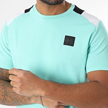 Helvetica - Camiseta reflectante Lincoln Turquesa
