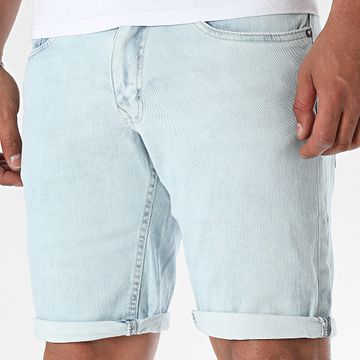 Petrol Industries - Pantalones cortos M-1050-SHO026 Lavado azul